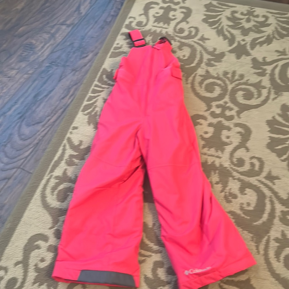 Columbia xxs snow bibs